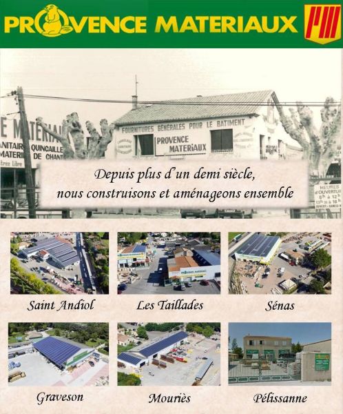 negoce materiaux bouche du rhone