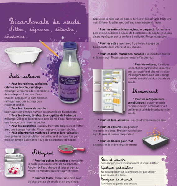 DIY bicarbonate soude