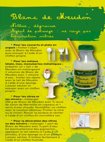 DIY Blanc de Meudon zéro déchet