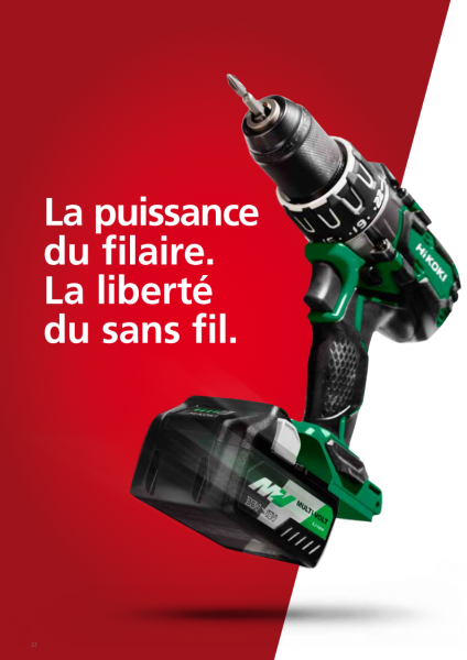 Prix chocs sur l'outillage électroportatif HIKOKI jusqu'au 31 décembre 2021