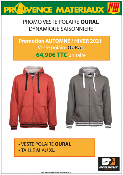 Promotion exclusive sur les vêtements de travail BOSSEUR