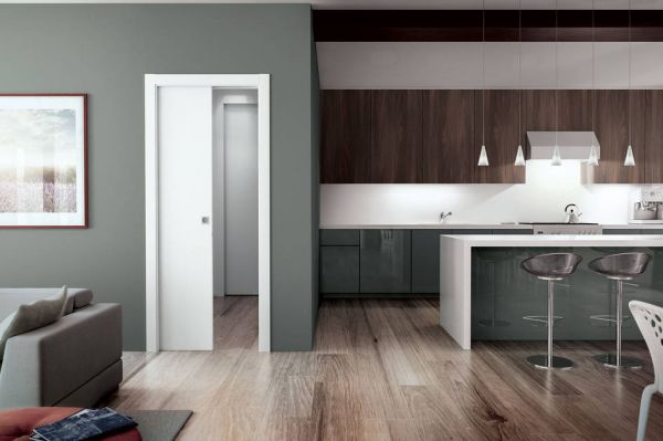 Portes coulissantes et portes à galandage