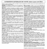Quelles sont vos conditions générales de vente ?