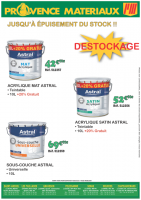 Vente de matériaux pour travaux à Sénas 13560