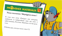 Vente de matériaux pour travaux près de Cavaillon